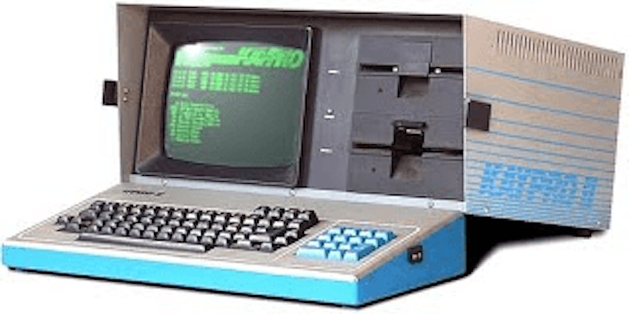 Sturdy, pre-mouse computer...