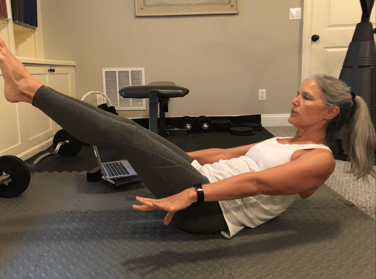 Pilates is challenging but oh so good for the core!