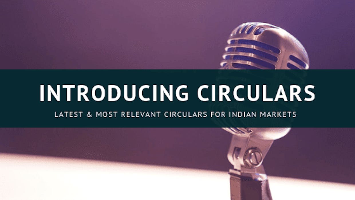 Introducing Market Circulars