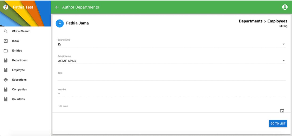 I have two entities If I inactivate parent record, Corresponding child record should also get inactivated. For Ex:- I have Location table and corresponding HCP location . If I make location as inactive corresponding HCP Location should also get inactivated. What could be the approach to achieve this.