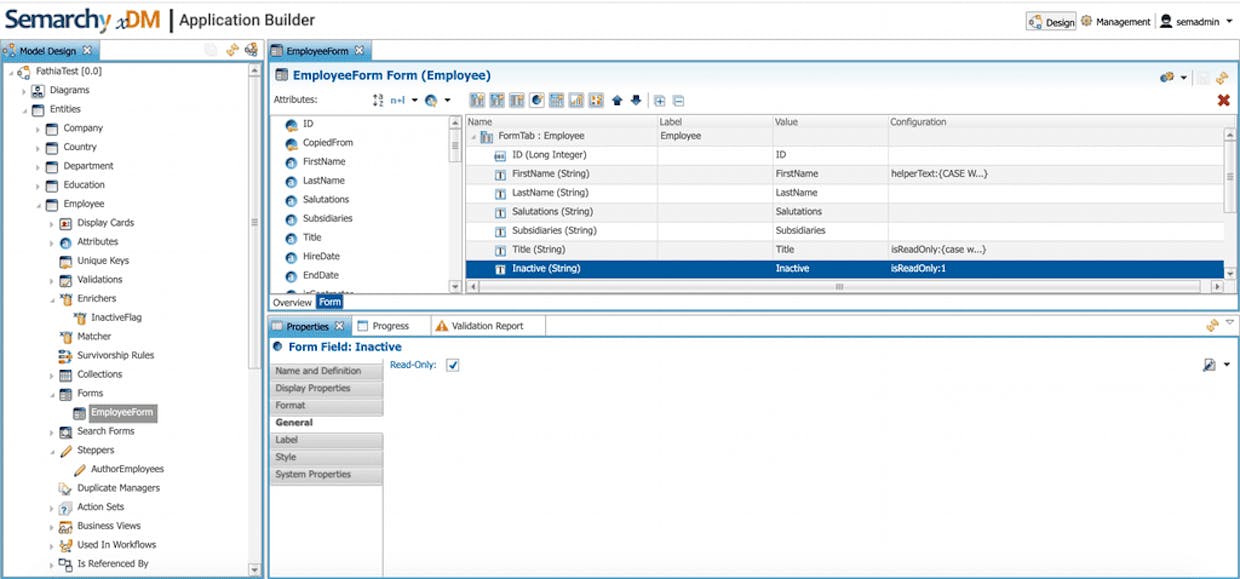I have two entities If I inactivate parent record, Corresponding child record should also get inactivated. For Ex:- I have Location table and corresponding HCP location . If I make location as inactive corresponding HCP Location should also get inactivated. What could be the approach to achieve this.