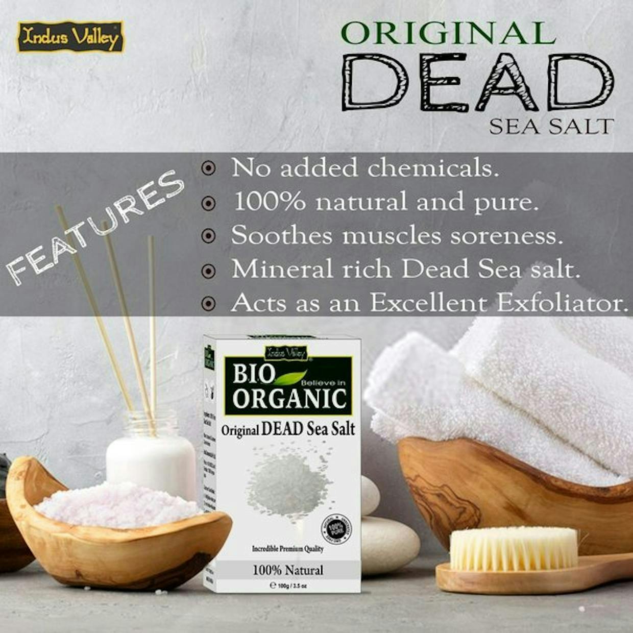 How does the Dead Sea salt help your skin?